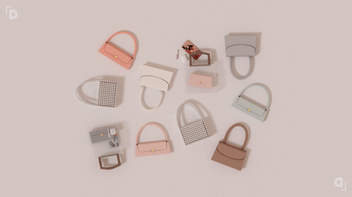 Sims 4 posh bags set