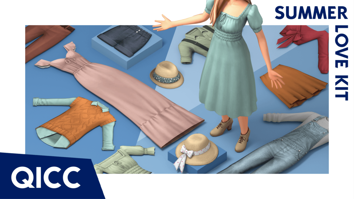 Sims 4 qicc summer love kit let your sims live out