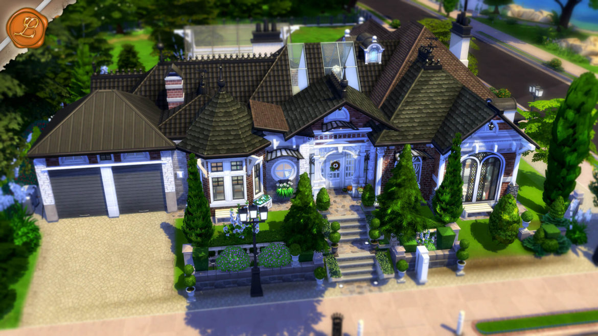 Sims 4 scandinavian suburban