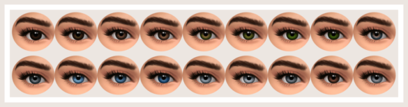 Sims 4 setsuki eyes for humans occults