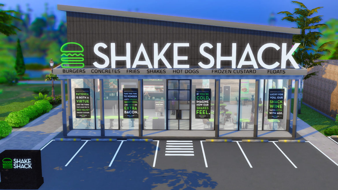 Sims 4 shake shack