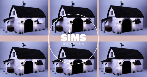 Sims 4 animal shed recolor 16 new swatches