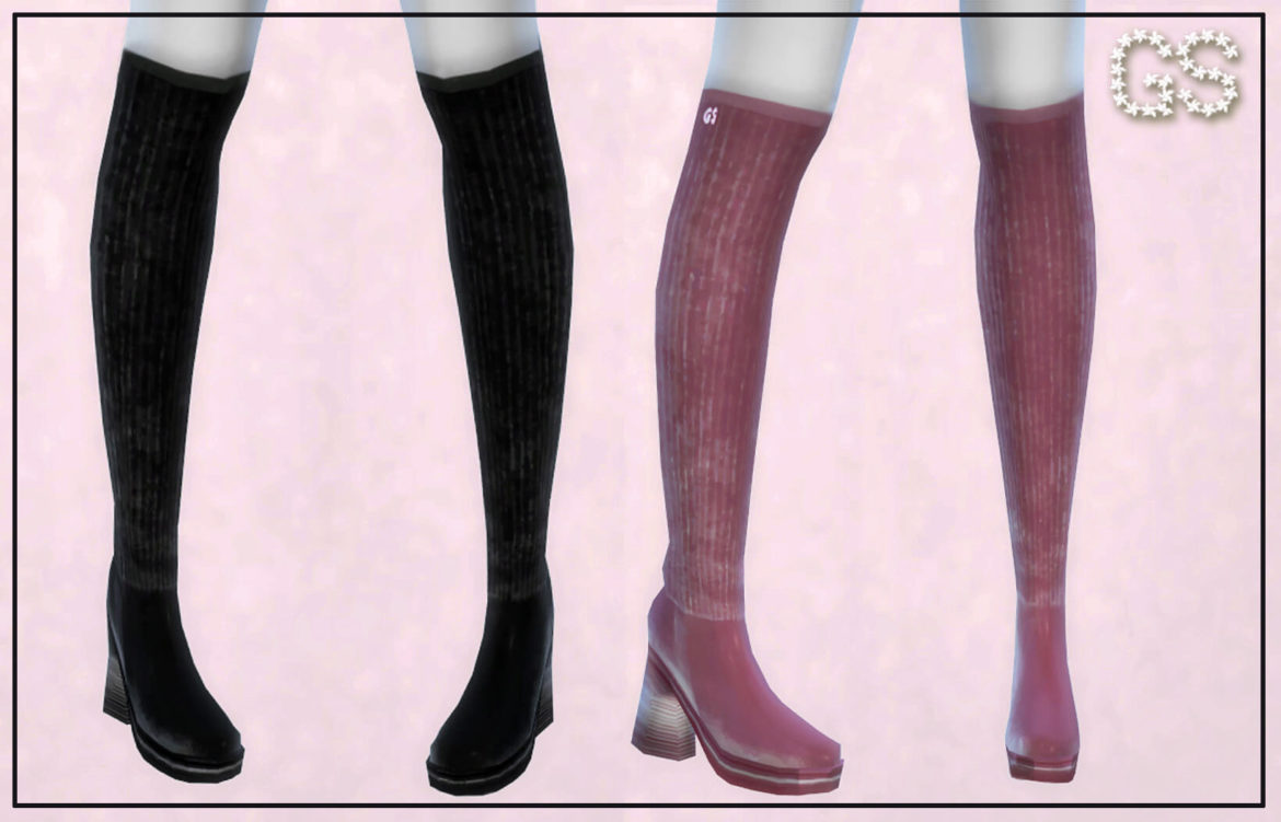 Sims 4 boots base game 27 colors