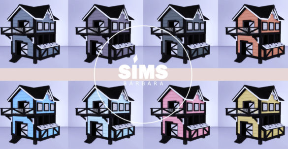 sims 4 chicken coop recolor 20 new swatches