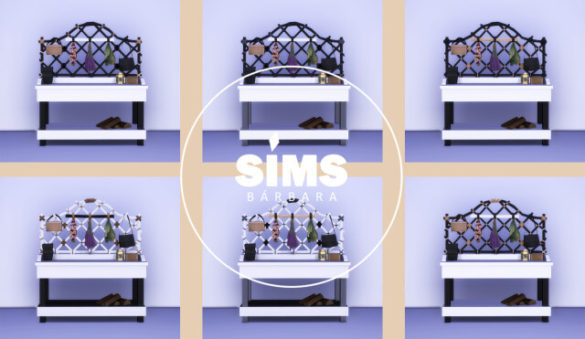 Sims 4 illuminated succulent foragers bench