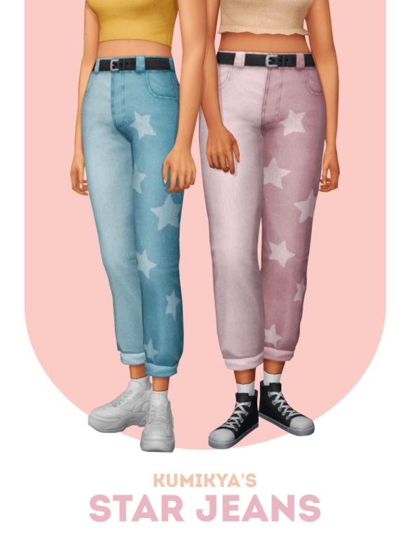 Sims 4 star jeans