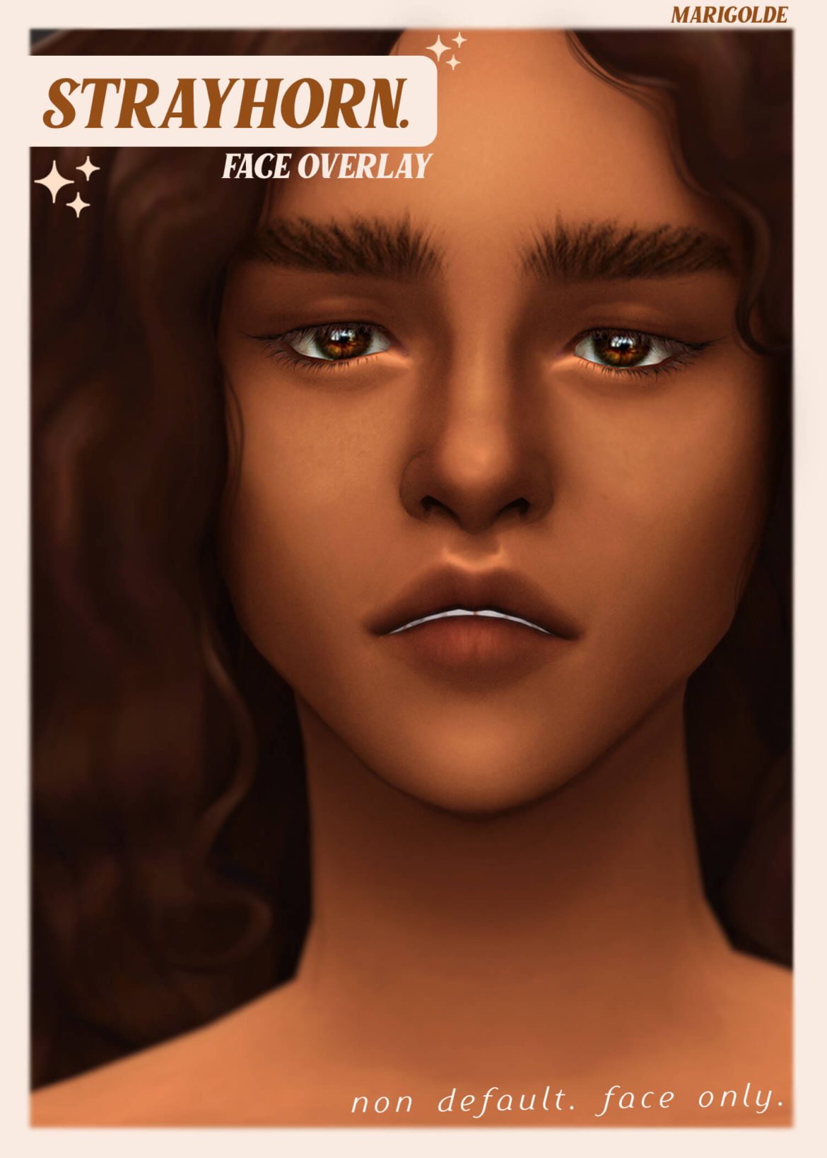 Sims 4 strayhorn face overlay