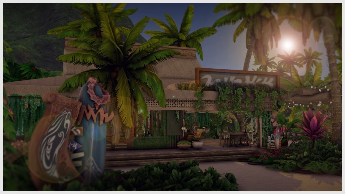 Sims 4 sulani beach restaurant