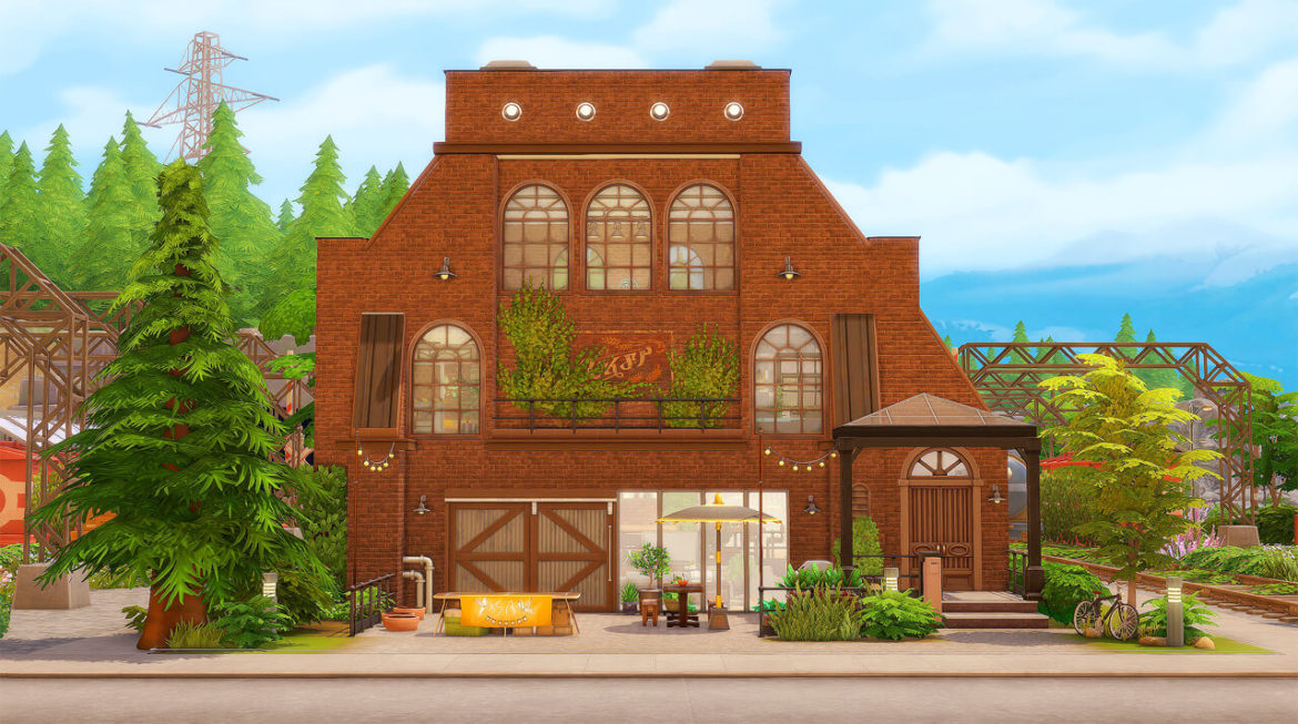 Sims 4 the warehouse renovation origin id allisasims