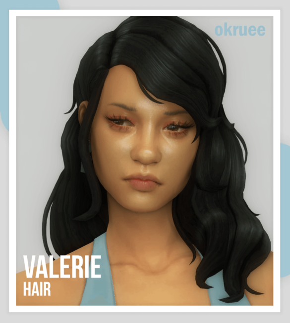 Sims 4 valerie hair
