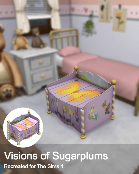 Sims 4 Visions of Sugarplums Toy Box