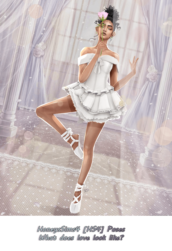 Sims 4 “What does love look like?”-poses