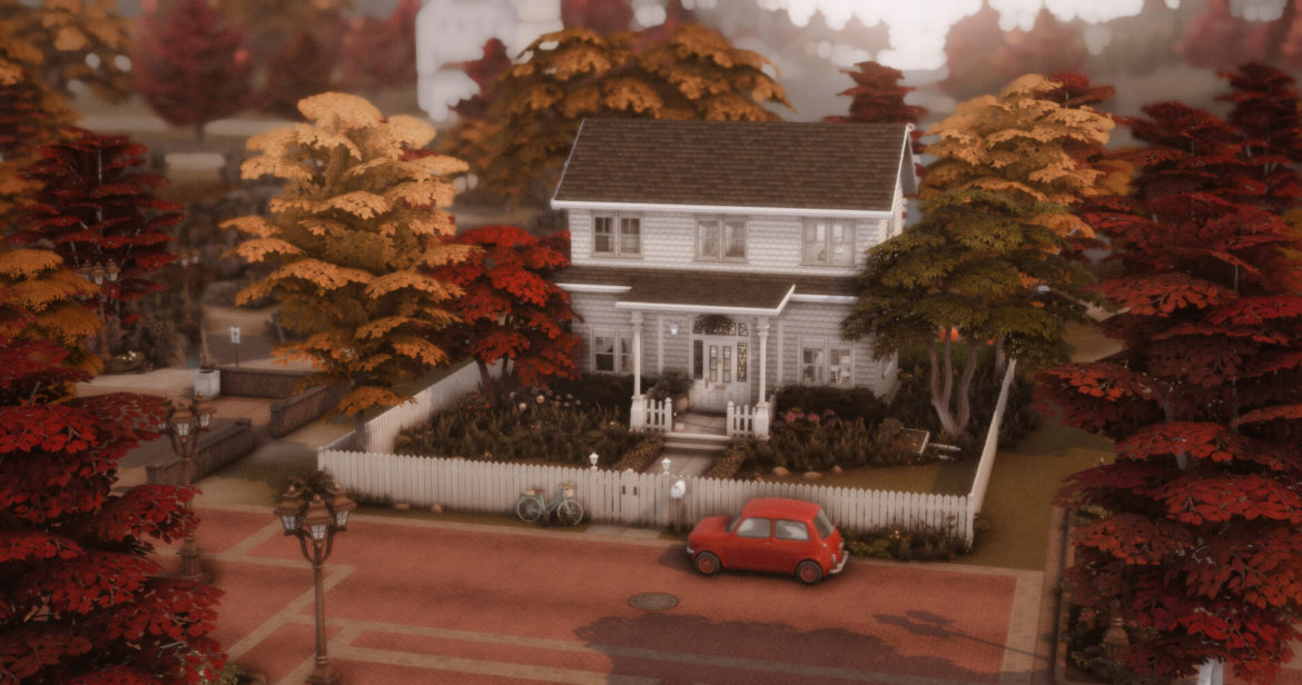Sims 4 white lily house brindleton bay 30×20