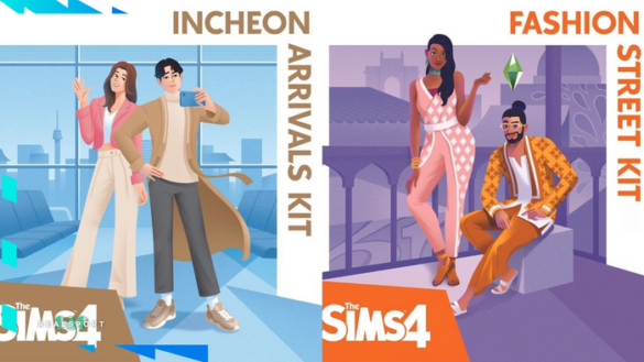 The Sims 4 Incheon Arrivals Kit Create A Sim Items