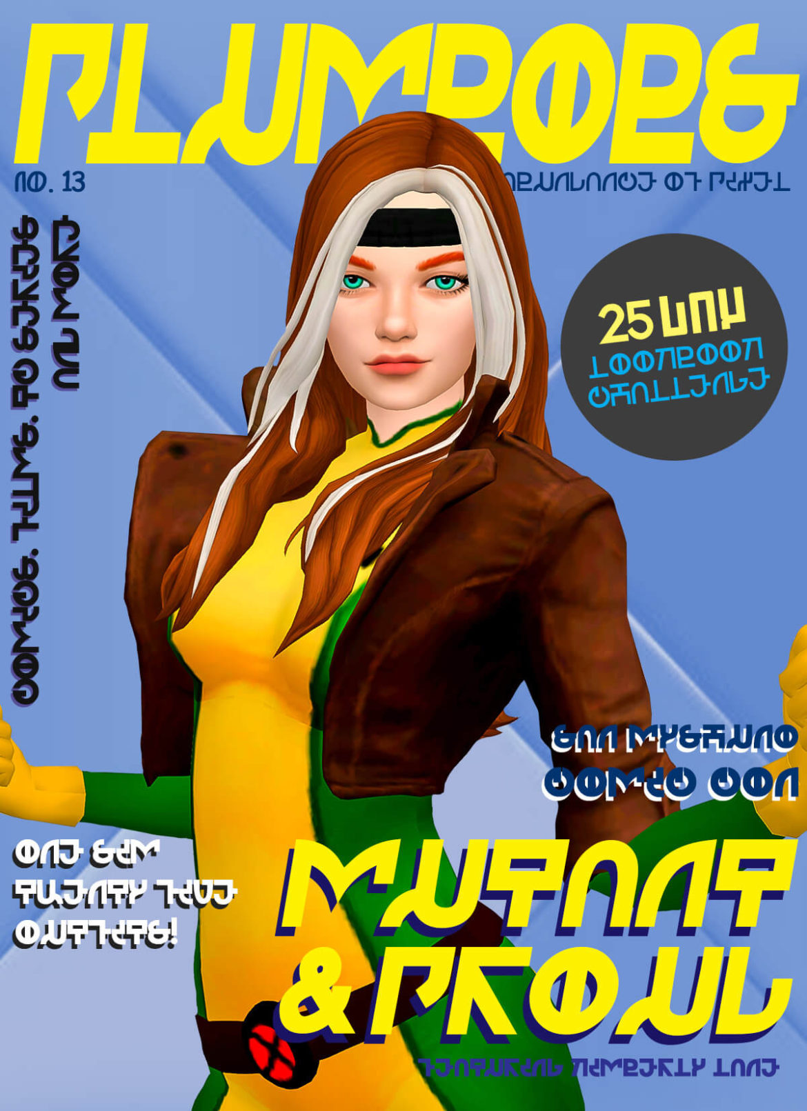 Sims 4 25 day lookbook challenege