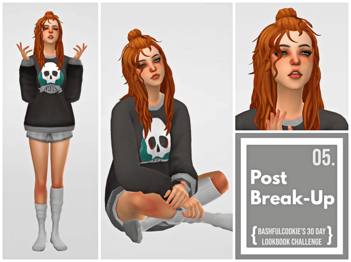 Sims 4 30 day lookbook challenge 05 post