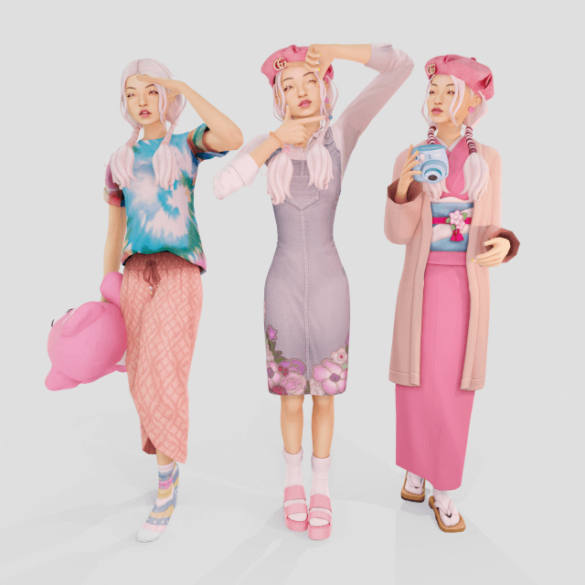Sims 4 a lookbook for the well traveled globe trotter
