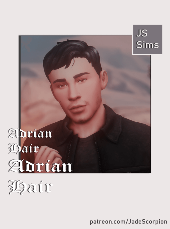 Sims 4 adrian hair