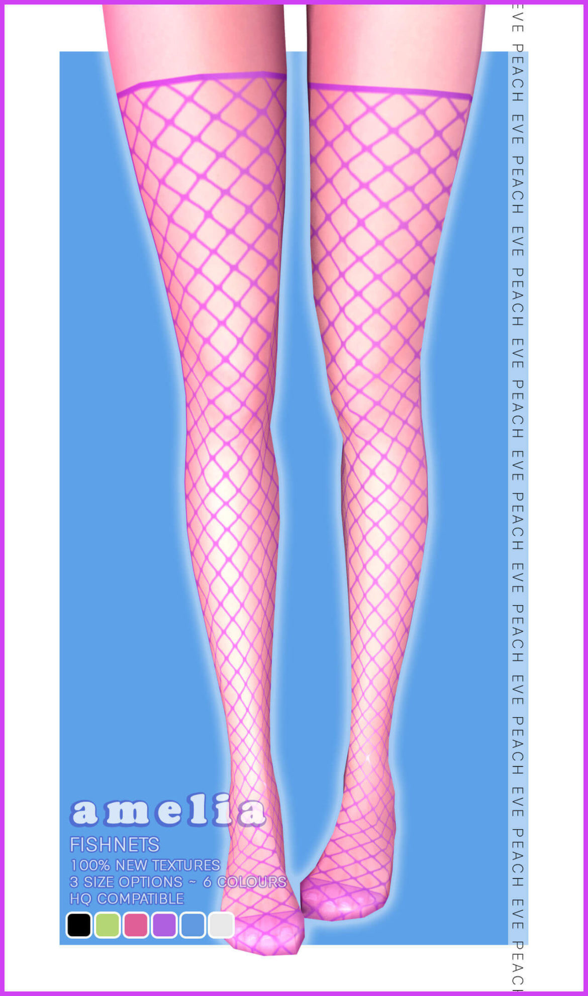 Sims 4 Amelia Fishnets