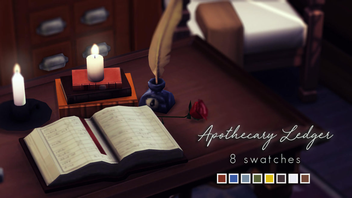 Sims 4 Apothecary Ledger
