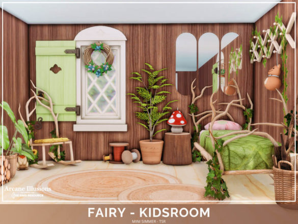 Sims 4 Arcane Illusions – Fairy Kids room