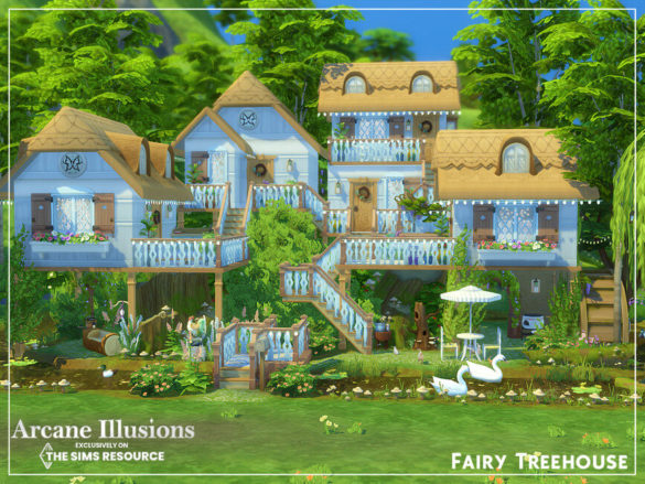 Sims 4 Arcane Illusions – Fairy Treehouse