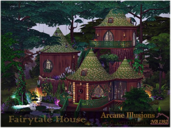 Sims 4 Arcane Illusions – Fairytale House