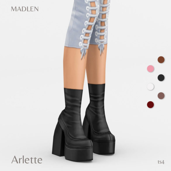 Sims 4 arlette boots