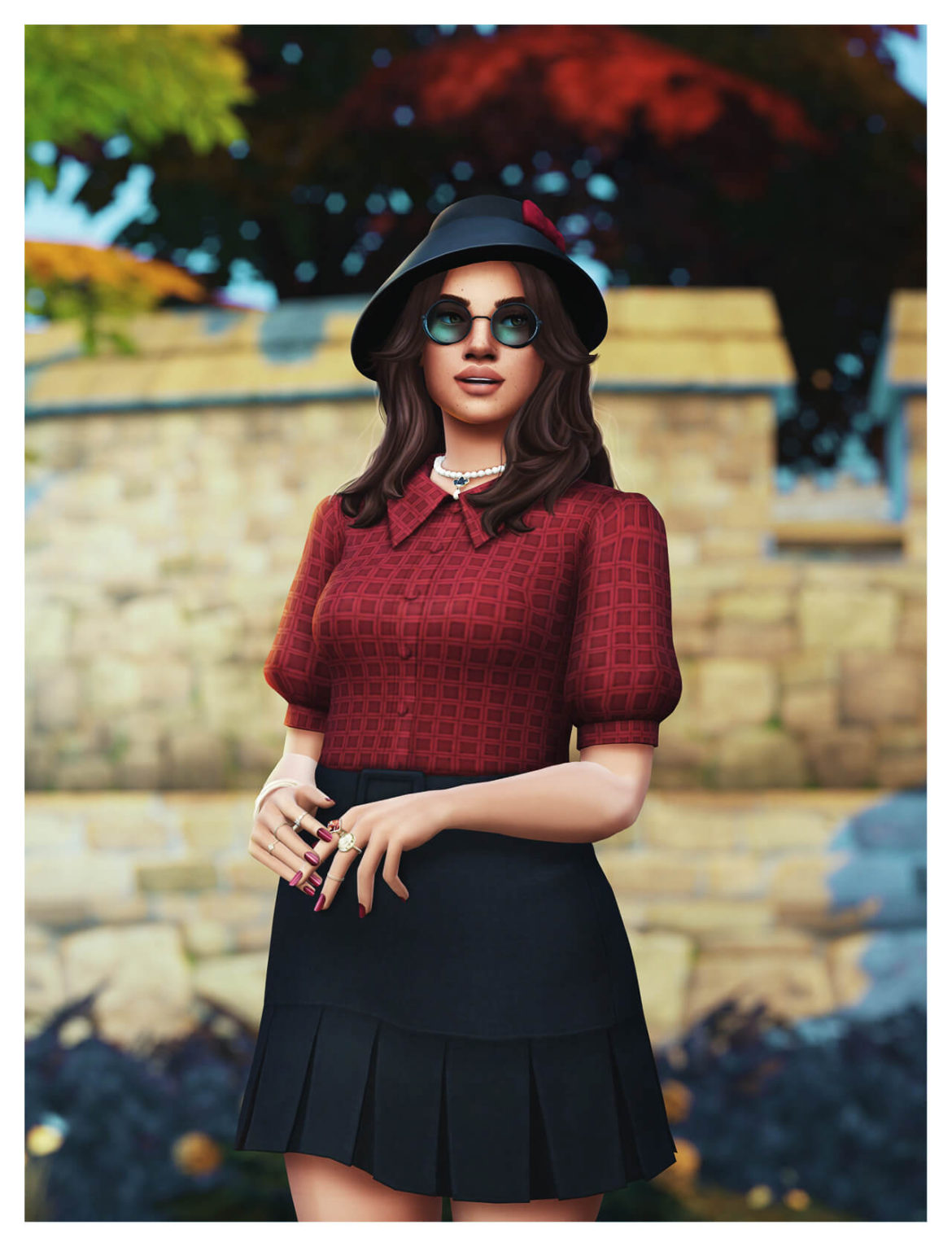 Sims 4 aubree bout to stir up some shit in britechester