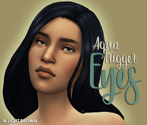 Sims 4 auqa trigger eyes default overhaul