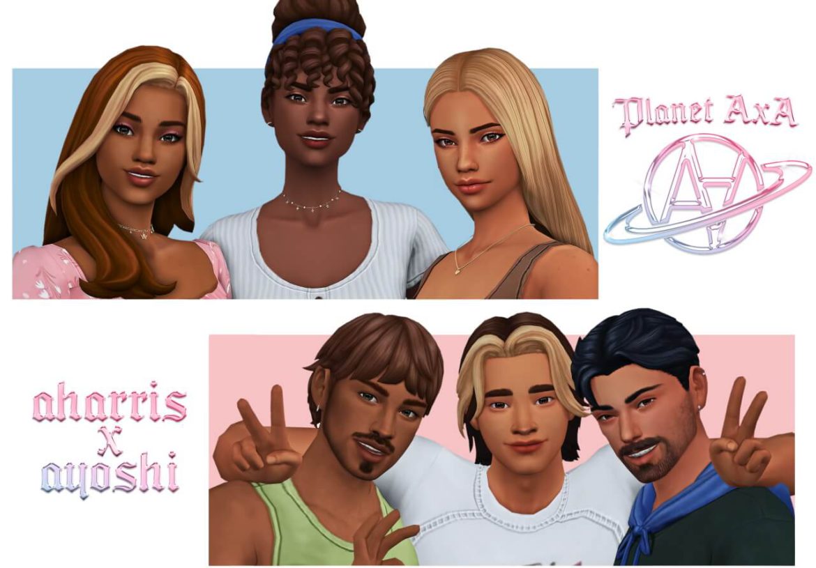 AxA 2021: Planet AxA 50+ CAS Items by AHarris00Britney