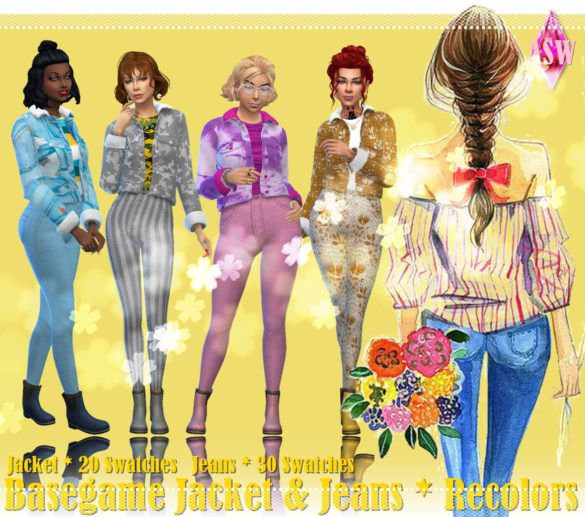 Basegame Jacket & Jeans Recolors