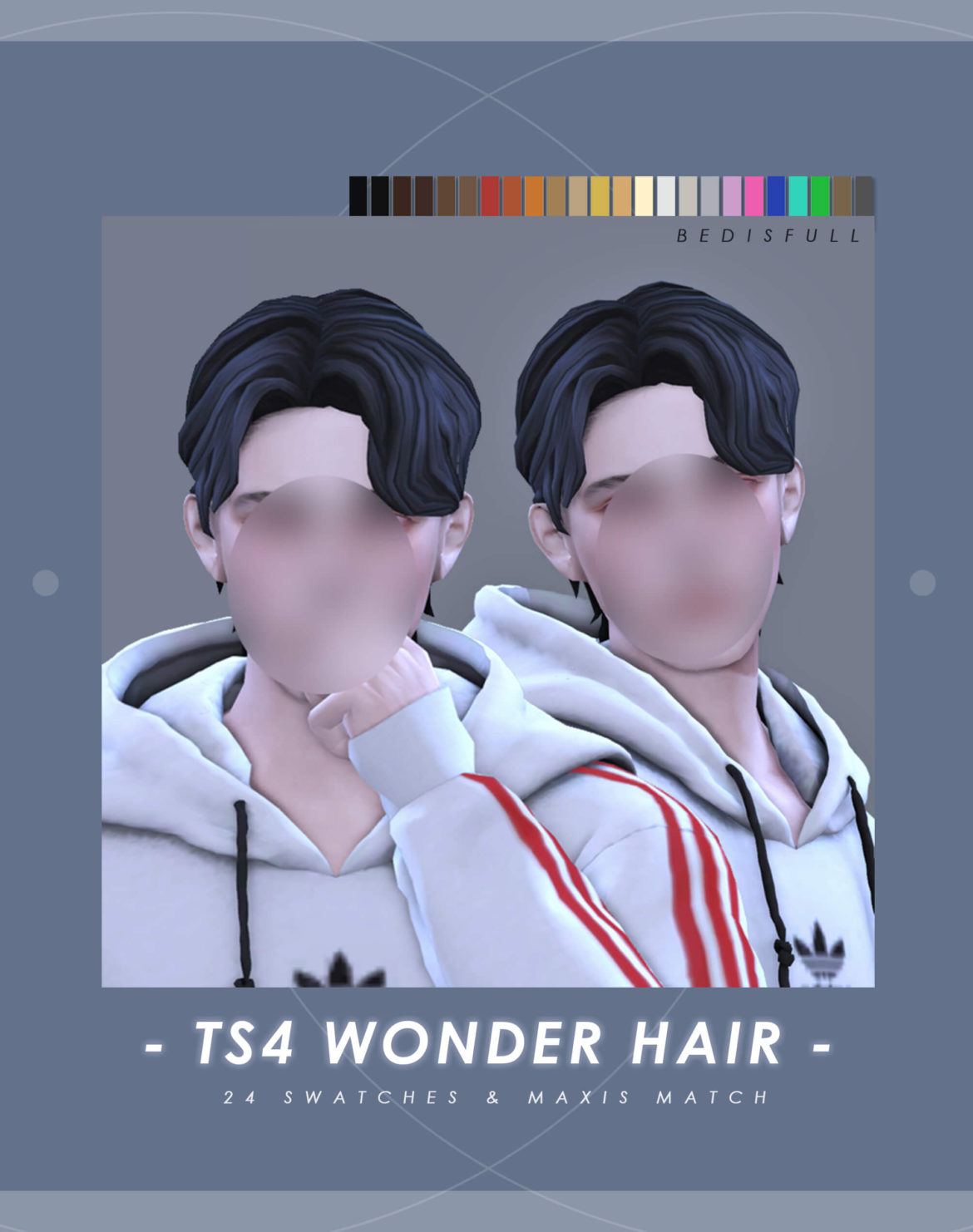 Sims 4 mm wonder hair