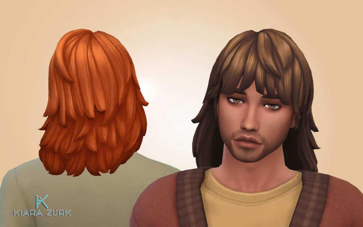 Sims 4 Benjamin Hairstyle