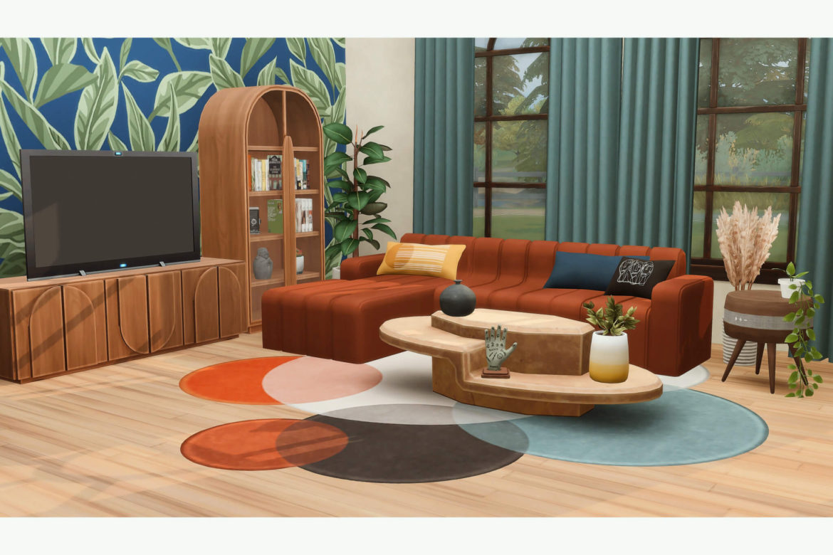 Sims 4 blockhouse living this is part 2 of my blockhouse