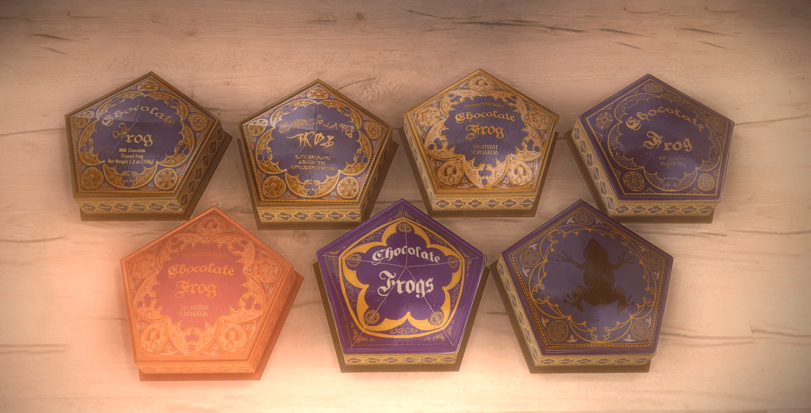 Sims 4 chocolate frog box edible harry potter inspired