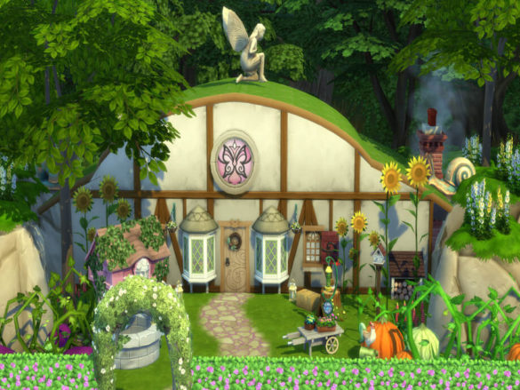 Sims 4 Cottage (Enchanted) by susancho93