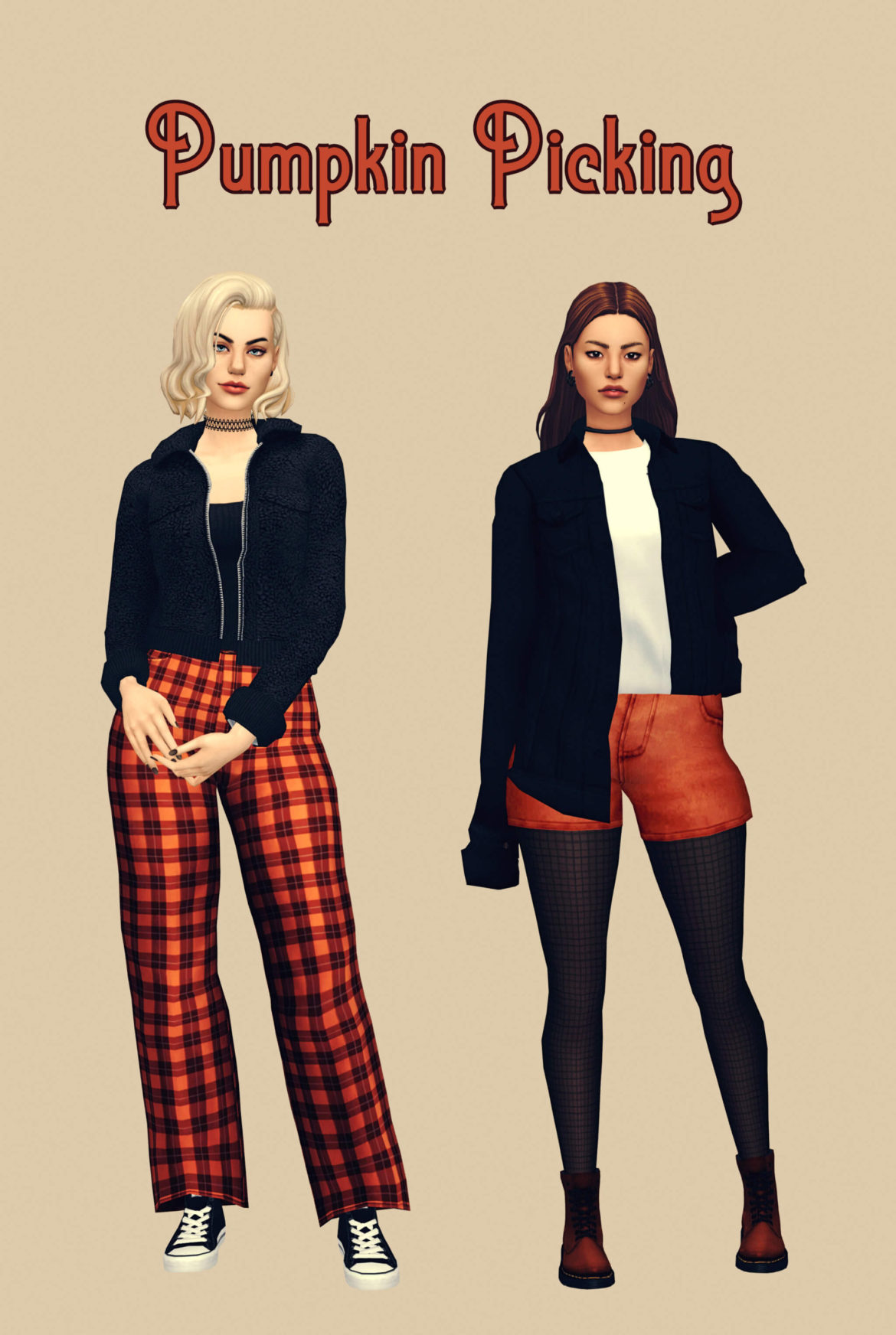 Sims 4 day three lucky thirteen lookbook challenge