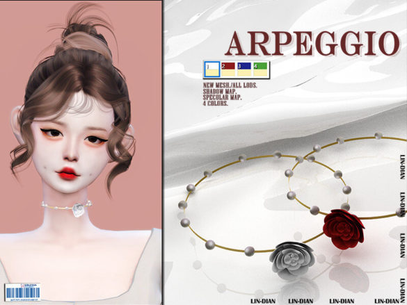Sims 4 dianarpeggio necklace