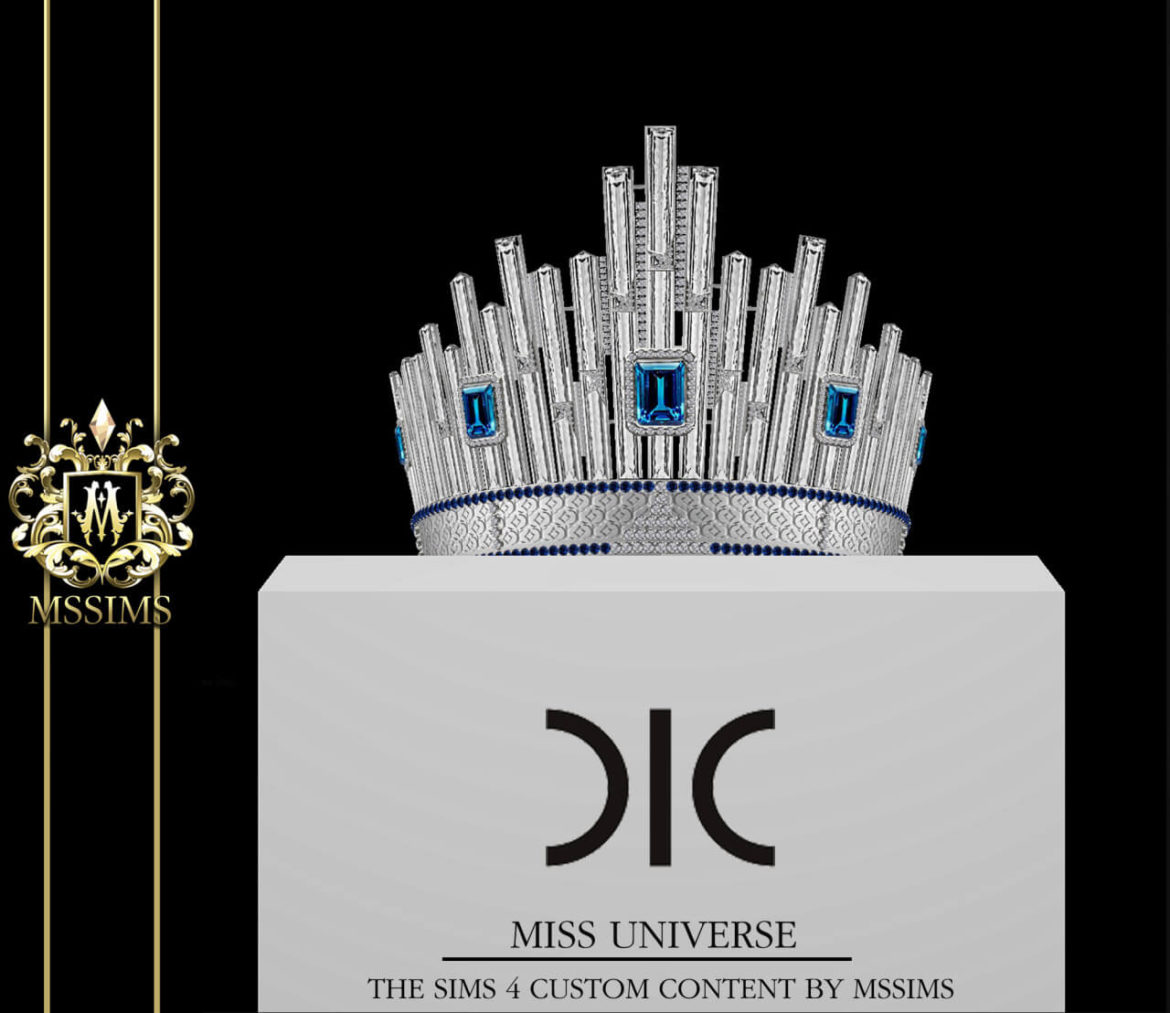 Sims 4 DIC MISS UNIVERSE CROWN