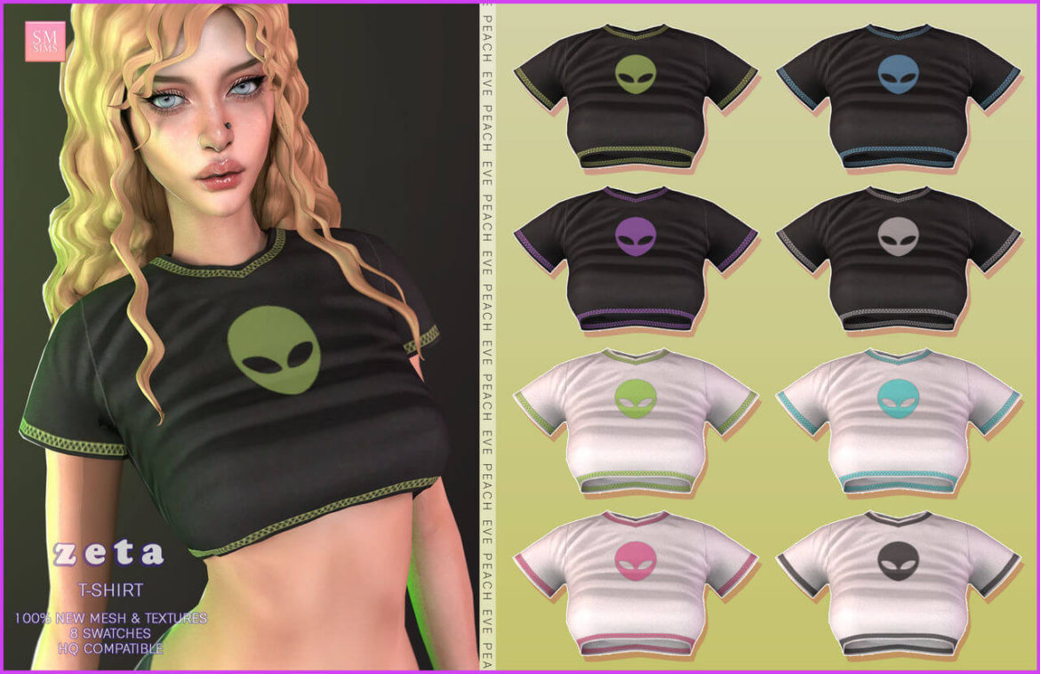 Sims 4 zeta t-shirt