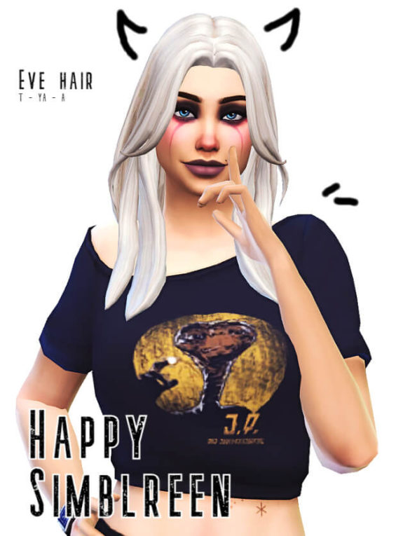 Sims 4 eve hair