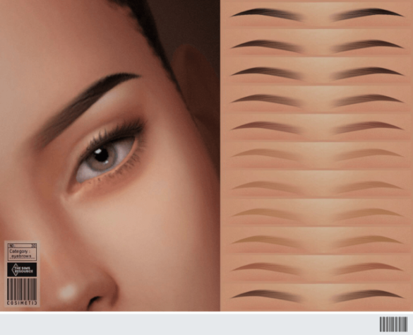 Sims 4 eyebrows no 30