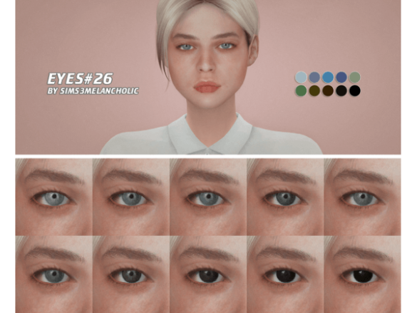 Sims 4 eyes #26 by sims3melancholic