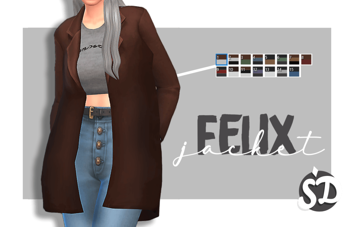 Sims 4 felix jacket