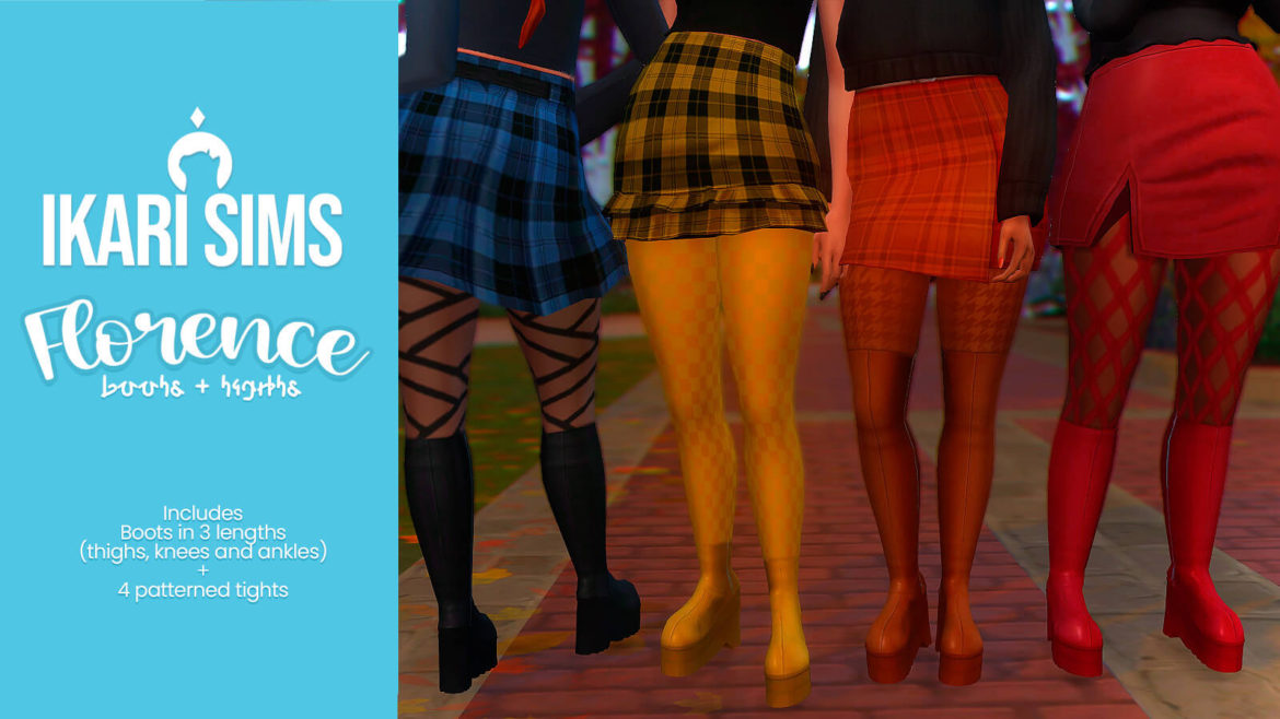 Sims 4 florence boots