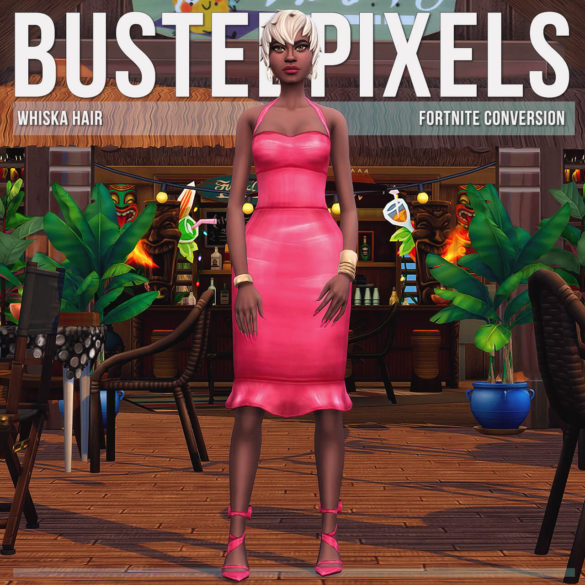 Sims 4 fortnite whiska hair conversionedit base game