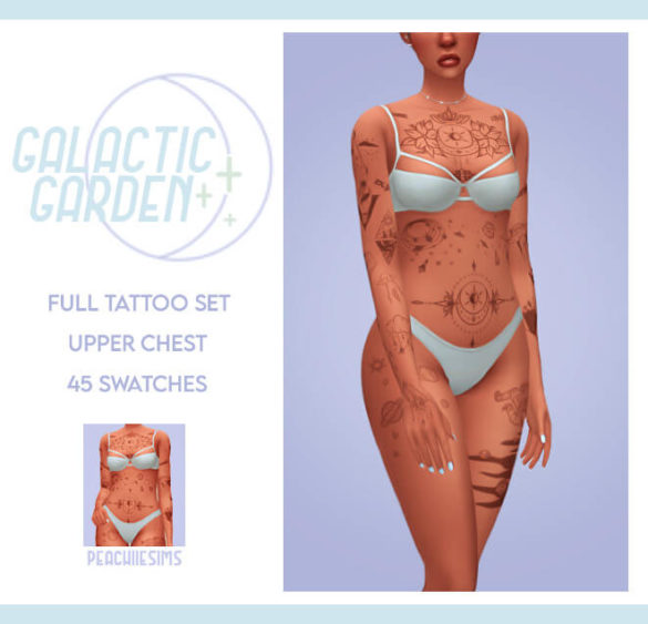 Sims 4 galactic garden tattoos