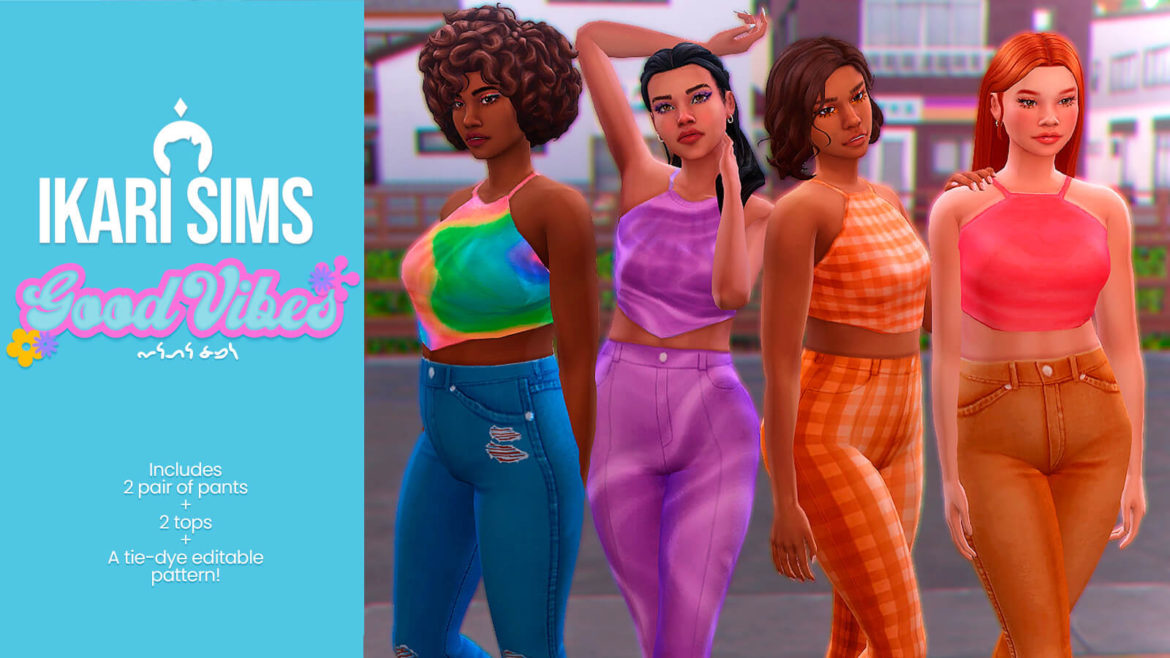 Sims 4 good vibes mini set update 410 i added new