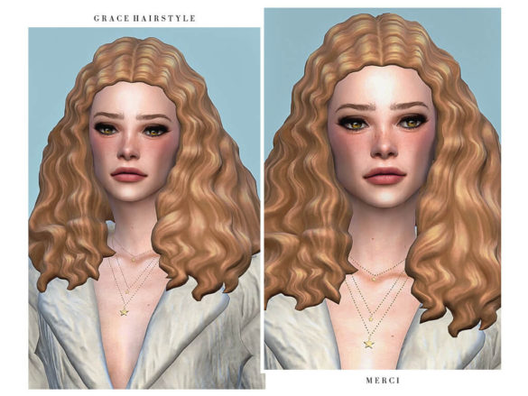 Sims 4 grace hairstyle